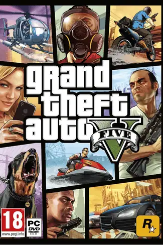 تحميل لعبة جاتا 5 للكمبيوتر GTA تحديث محاكي من ميديا فاير + الأونلاين
