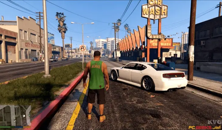تحميل لعبة جاتا 5 للكمبيوتر GTA تحديث محاكي من ميديا فاير + الأونلاين