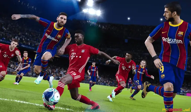 تحميل بيس 2021 للكمبيوتر Pro Evolution Soccer مع التعليق العربي